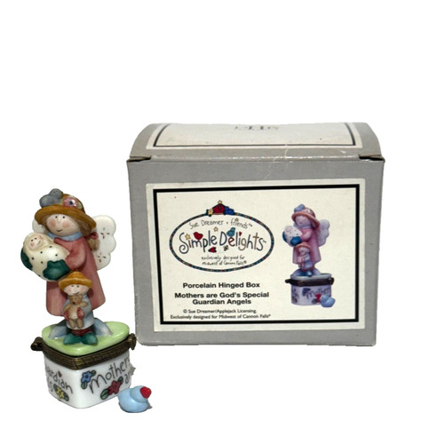 Phb porcelain hinged box - box, gods